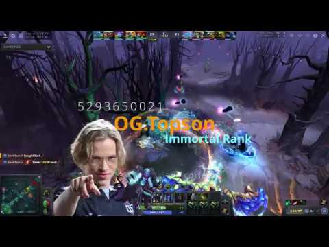 OG.Topson [Arc Warden] Deletes Mid GeekFam Kuku Best Hero Puck (2020 March)