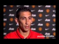 Angel Di Maria First Interview Manchester United ...