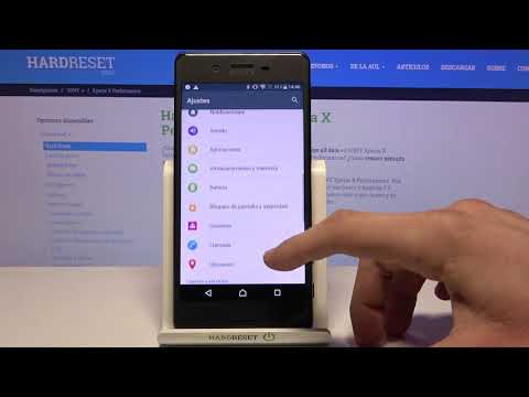 How to reset network settings on SONY Xperia X Performance - reset Wi-Fi and Bluetooth