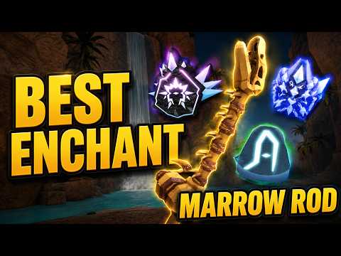 BEST ENCHANT for MARROW ROD in FISCH Roblox