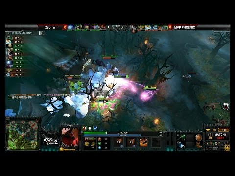 [KDL] Tier 1 : (Set1) Zephyr vs MVP Phoenix -DOTA2,EsportsTV