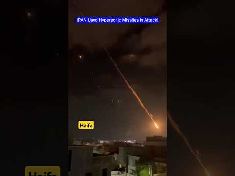 Iran Uses Hypersonic Missile on Israeli City – Refinery Hit!