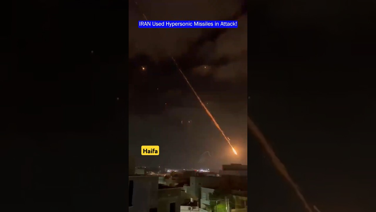 Iran Uses Hypersonic Missile on Israeli City – Refinery Hit!
