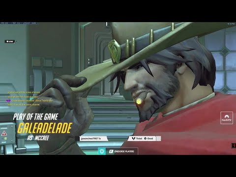 POTG! GALE DPS MAIN MCCREE OVERWATCH GAMEPLAY SEASON 29 TOP 500