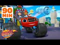 90 MINUTES Of Blaze Using STEM On Blazing Missions And Rescues Blaze And The Monster Machines