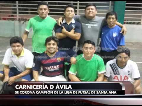 Carnicería D Ávila se corona campeón de la liga de futsal de Santana