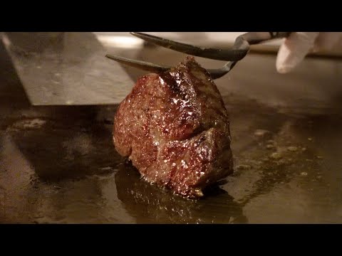 $450 Teppanyaki wagyu steak Course meal in Tokyo