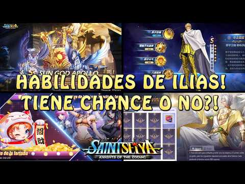 Ilias's abilities have been revealed! Does he have what it takes to enter the meta?! Saint Seiya ...