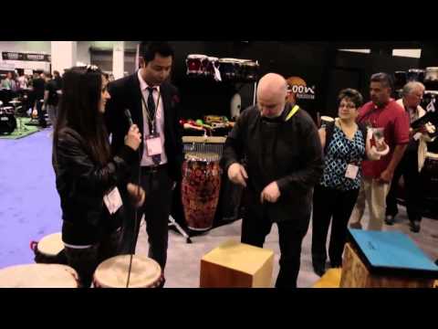 Tycoon Percussion with Drum Channel at NAMM 2015