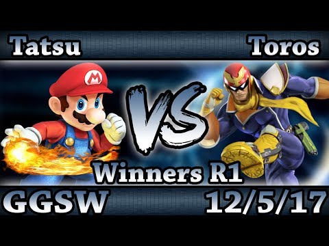GGSW 61 - Tatsu (Mario) Vs. Toros (C.Falcon) Smash Wii U Winners R1 - Smash 4