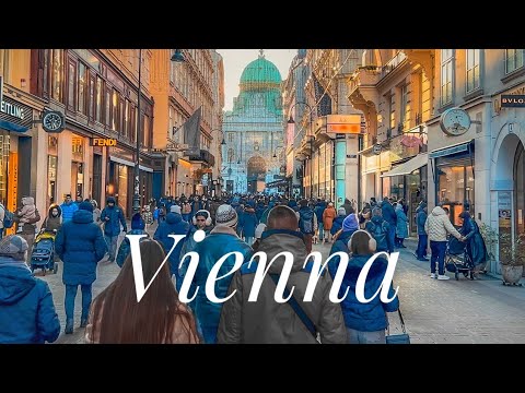 Vienna Before New Year’s Eve 🇦🇹 | City Walk 4K