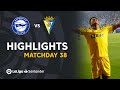 Highlights Deportivo Alavés vs Cádiz CF (0-1)