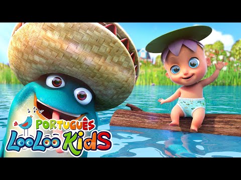 Cinco Pequenos Sapos - Músicas Infantis Divertidas - Canções para crianças  LooLoo Kids Português