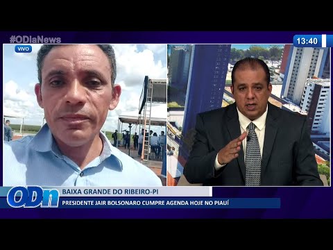 Presidente Jair Bolsonaro cumpre agenda em Baixa Grande do Ribeiro no Piauí 30 03 2022