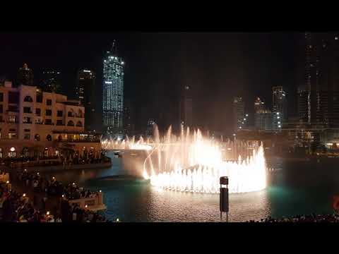Dubai Fountains - Enrique Iglesias - Heroe