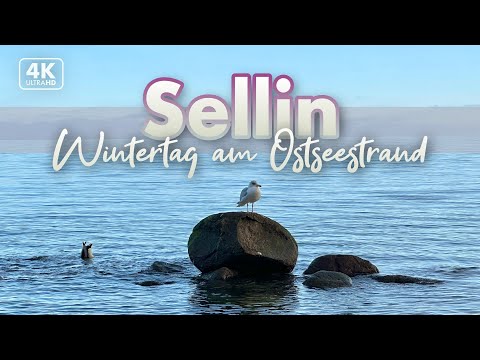 Wintertag am Strand von Sellin - Rügen Urlaub 2025 (4K Walk)