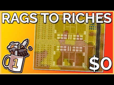 Building a WORK FOCUSED Prison with ZERO MONEY! | Prison Architect #1