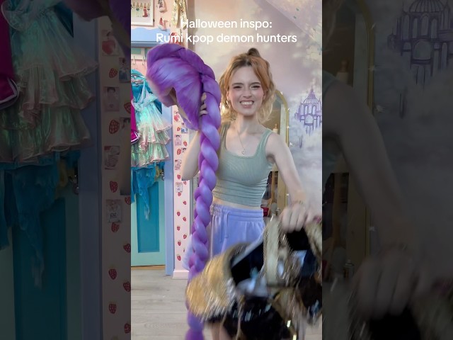Vídeo relacionado con Ubaywey Rumi Disfraz Accesorios Anime Cosplay Hunter Pendientes Pendientes Mujer Halloween Accesorios