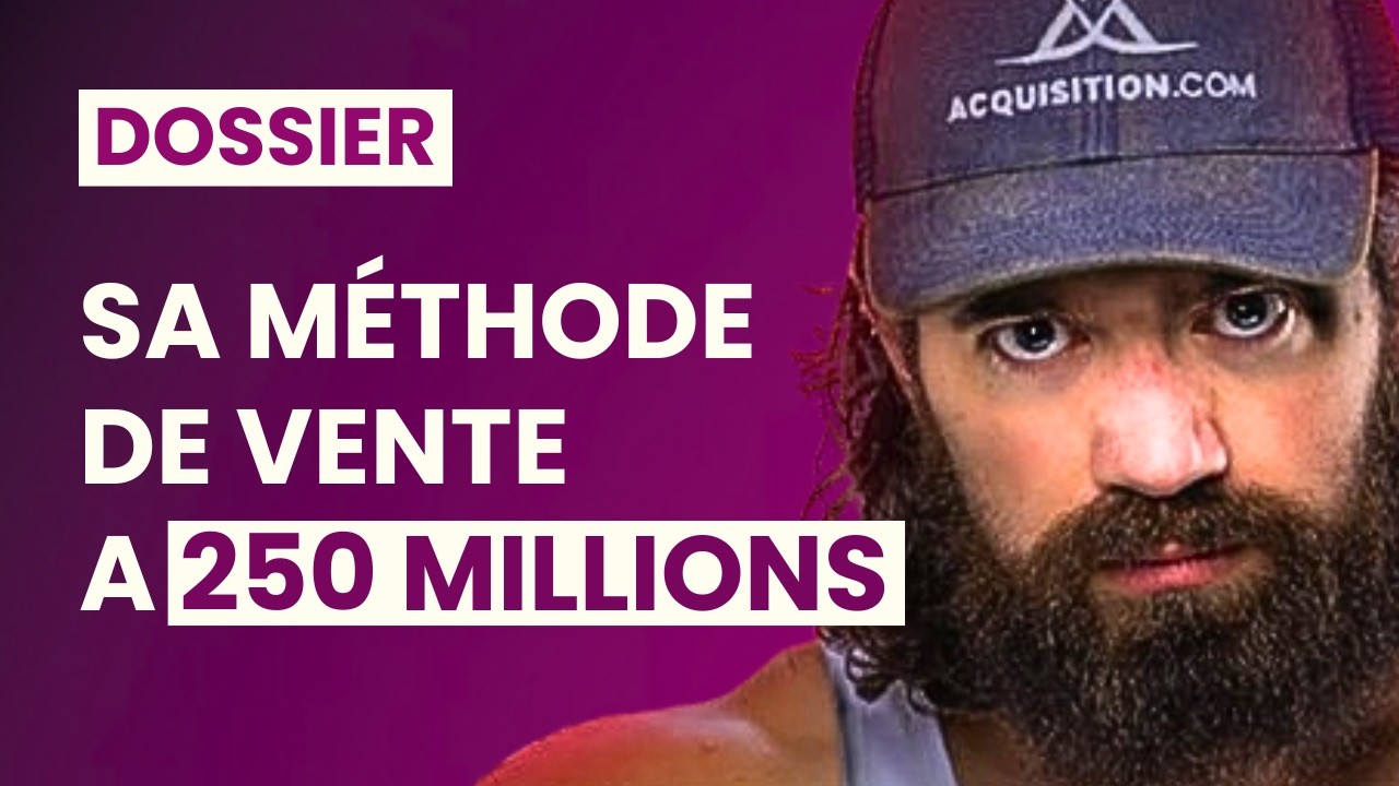 Alex Hormozi : Sa méthode de vente à 250 millions €