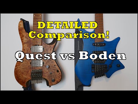 Ibanez Quest Q52 vs Strandberg Boden Standard 6 - Headless Guitars Comparison