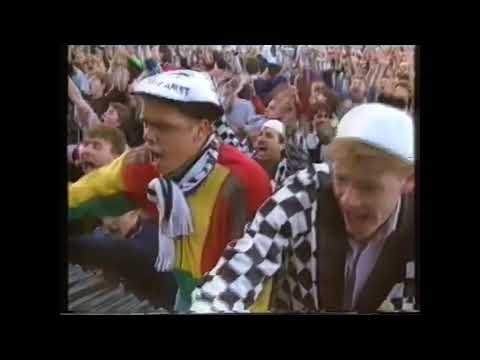 1990-1991 eindronde 5de speeldag Turnhout  - Eendracht Aalst 0-1