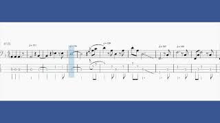 Schooldays - Gentle Giant - Bass transcription