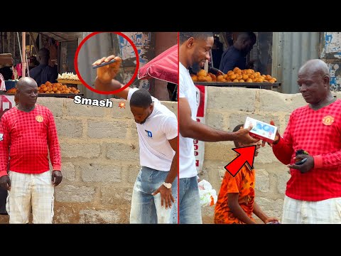 Destroyed Strangers Old Phones And Giving Them A Brand New Phone - Social Experiment || EPS 3