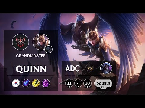 Quinn ADC vs Kai'Sa - KR Grandmaster Patch 9.12