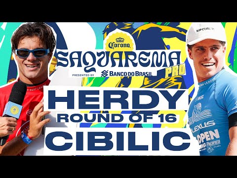 Mateus Herdy vs Morgan Cibilic | Corona Saquarema Pro presented by Banco do Brasil - Round of 16
