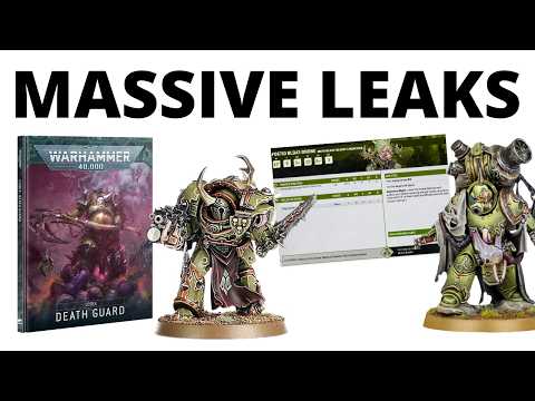 MASSIVE Death Guard Codex Leaks - New Detachments, Datasheet Buffs + More