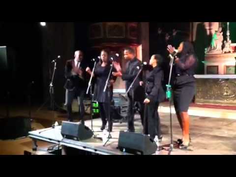 Clive Brown and shekinah singers