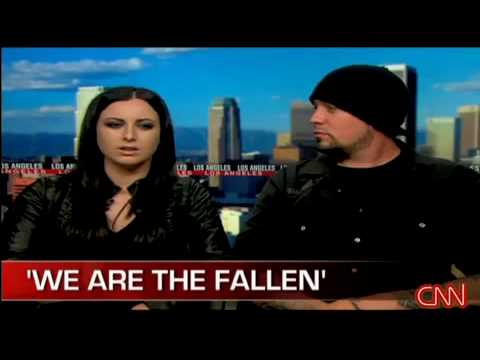 We Are The Fallen - Live on CNN - Carly Smithson & John LeCompt