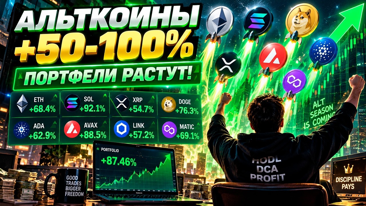 АЛЬТСЕЗОН ИЛИ СНОВА ЛОВУШКА ДЛЯ ХОМЯКОВ? ПОРА ФИКСИРОВАТЬ ПРОФИТ ИЛИ ЕЩЁ РАН