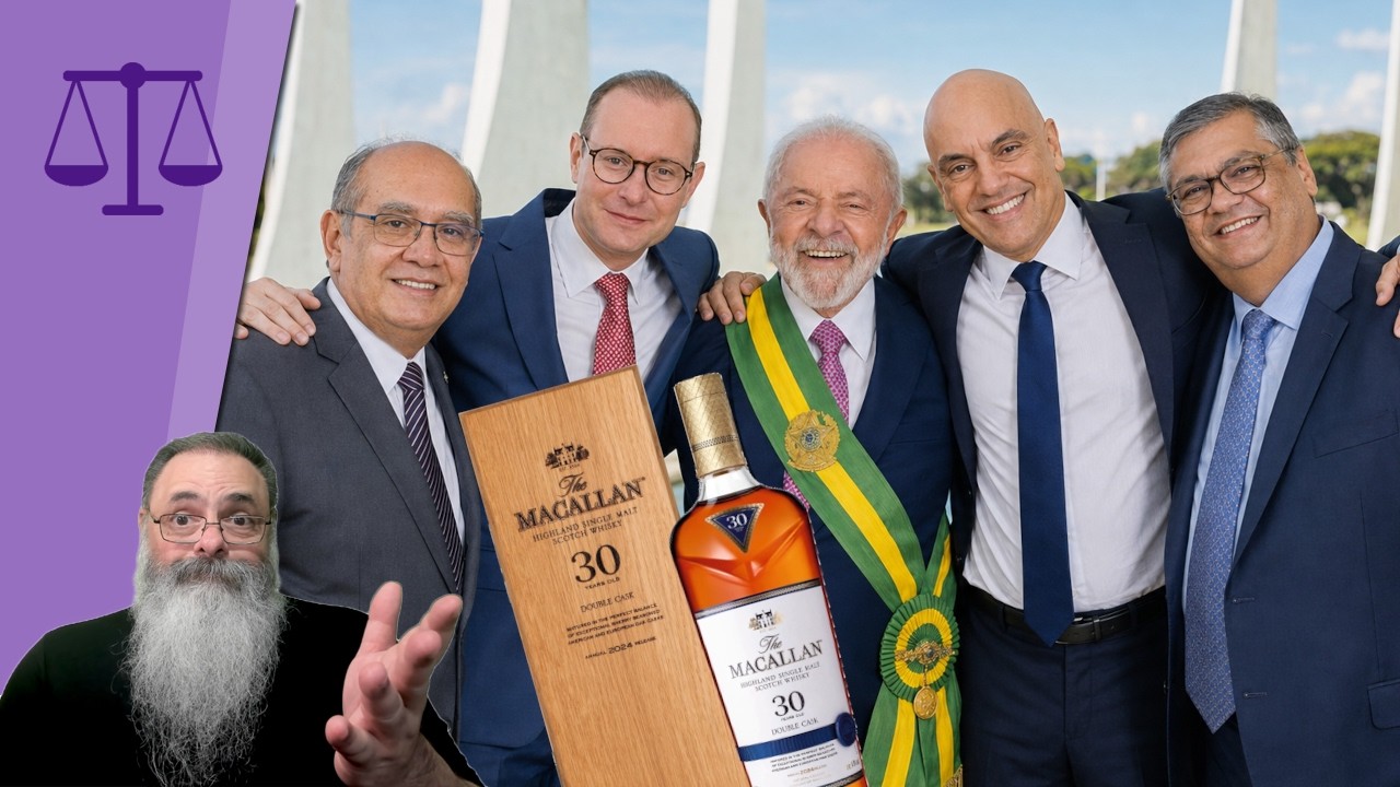 REUNIÃO de LULA com BANDA PODRE do STF regada a WISKEY: SISTEMA quer se PERPETUAR no PODER