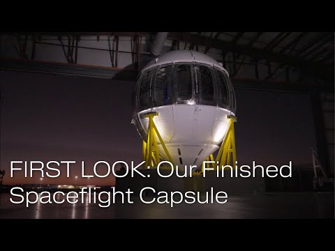 FIRST LOOK: Our Finished Spaceflight Capsule