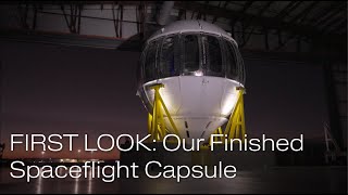 FIRST LOOK: Our Finished Spaceflight Capsule