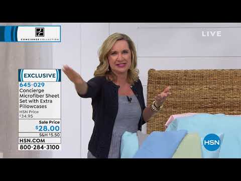 HSN | Concierge Collection Bedding 05.13.2019 - 01 AM