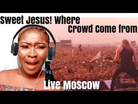 Sweet Jesus!  METALLICA - ENTER SANDMAN ( LIVE IN MOSCOW) FIRST TIME HEARING| Reaction Video