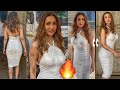 Super Duper Hot Malaika Arora Looking Absolutely Attractive In White Dress Spotted At Filmistan