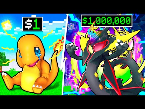 $1 vs $1,000,000 MEGA POKEMON In Minecraft PIXELMON!