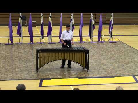 Kyle Mack on the marimba - 