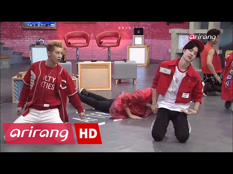 [After School Club] Kevin and Eric cover Jimin's eyes from UNIQ's 19+ sexy dance