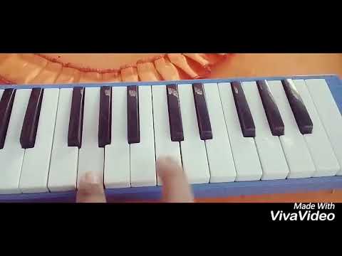 Intro lagu bukti menggunakan pianika untuk pemula