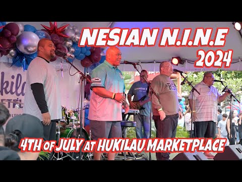 Nesian N I N E  at 4th of July Hukilau Marketplace July 4, 2024 Live Hawaii Music