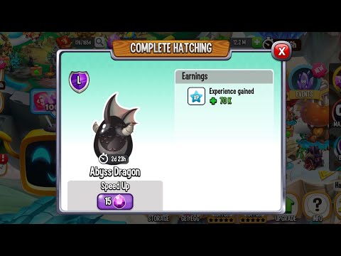 How To Breed Abyss Dragon || Dragon City