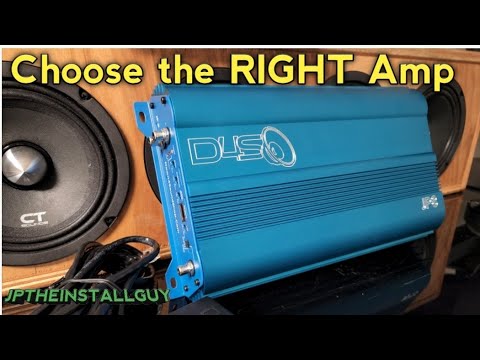 How to choose the right amplifier for your subs