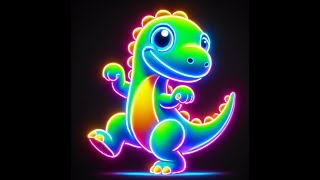 Dinosaurs for Toddlers | Sensory Fun for Kids & Relaxation | Kids Dance Party | Kids Animation