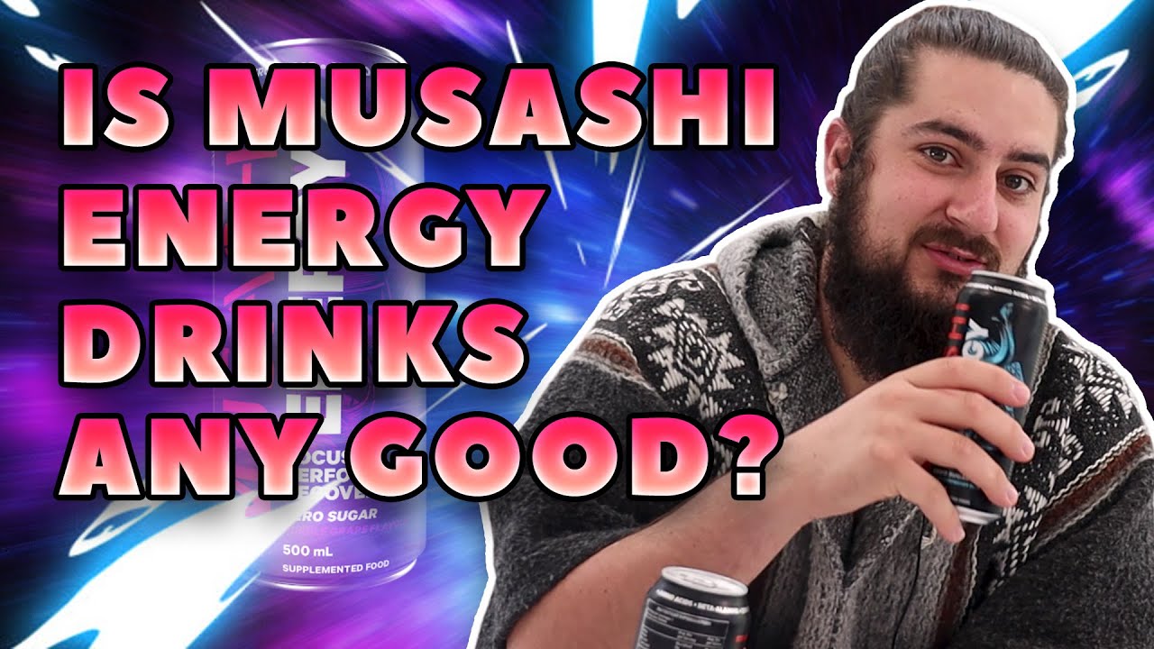 Scott Tries Musashi Energy Drinks