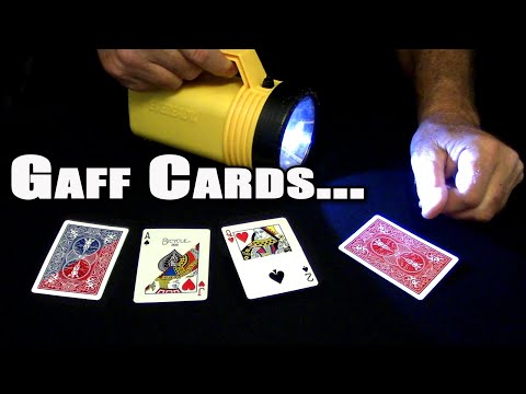 GAFF CARDS... Make Your Own! ~ An In-Depth Tutorial