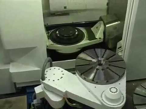 Вертикальный фрезерный пятиосевой обрабатывающий центр с ЧПУ BRETON ULTRIX 800 RT - Видео c Youtube №1